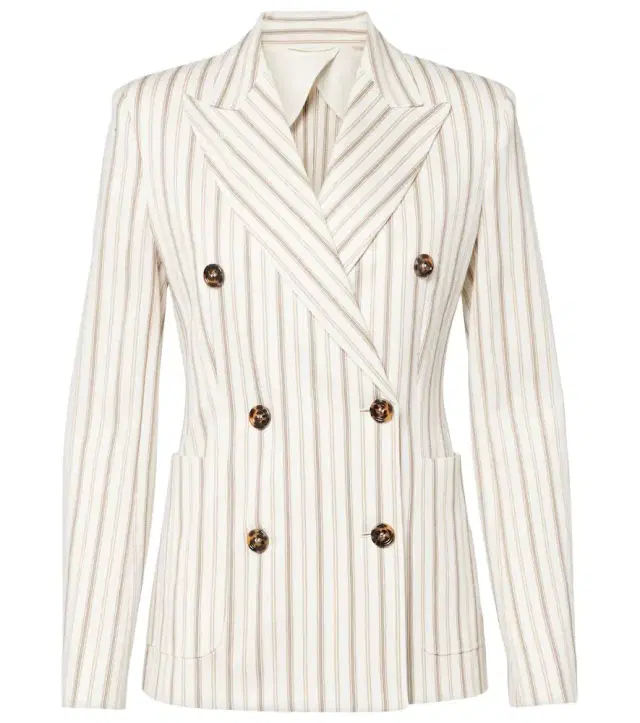 Max Mara Pensile cotton and linen blazer