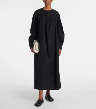 Max Mara Liriche cotton poplin midi dress | Thumbnail 3