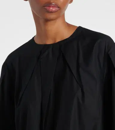 Max Mara Liriche cotton poplin midi dress | Thumbnail 4