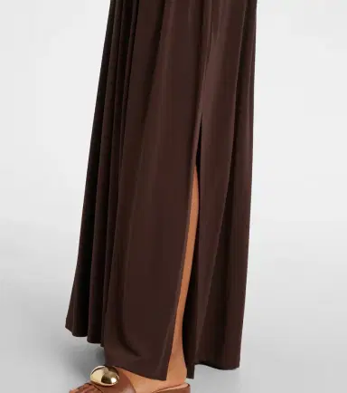 Max Mara Pleated gathered maxi dress | Thumbnail 4