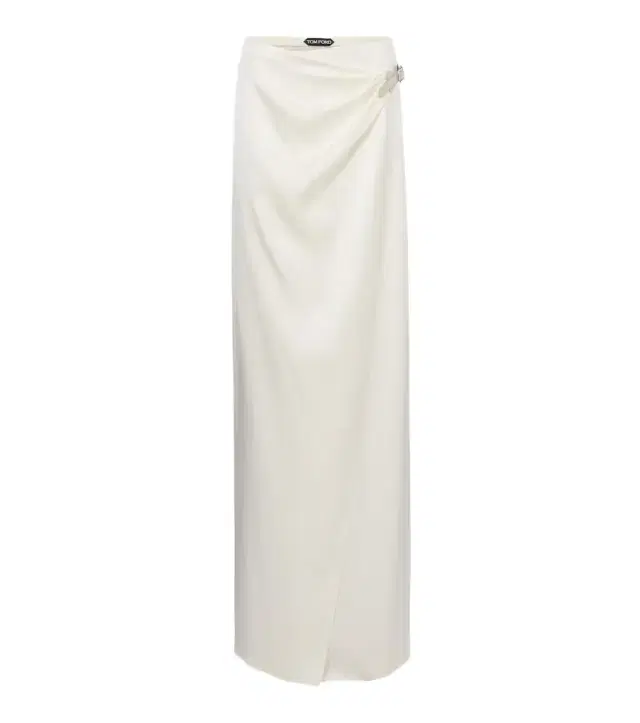 Tom Ford Silk satin wrap skirt