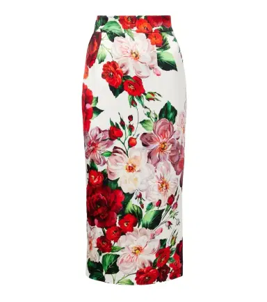 Dolce & Gabbana Floral midi skirt | Thumbnail 1