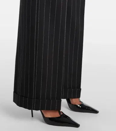 Dolce & Gabbana Striped wool straight pants | Thumbnail 2