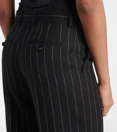 Dolce & Gabbana Striped wool straight pants | Thumbnail 3