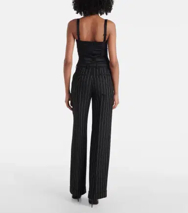 Dolce & Gabbana Striped wool straight pants | Thumbnail 5
