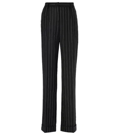Dolce & Gabbana Striped wool straight pants | Thumbnail 1