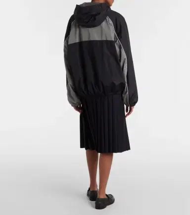 Miu Miu Logo oversized track jacket | Thumbnail 6