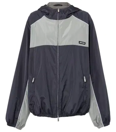 Miu Miu Logo oversized track jacket | Thumbnail 1