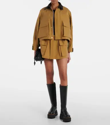 Sacai Cotton-blend shorts | Thumbnail 3