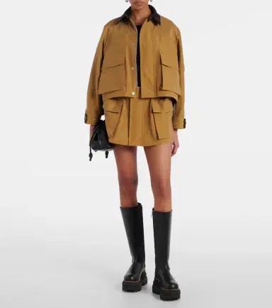 Sacai Cotton-blend twill blouson | Thumbnail 3