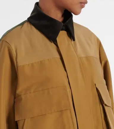 Sacai Cotton-blend twill blouson | Thumbnail 6