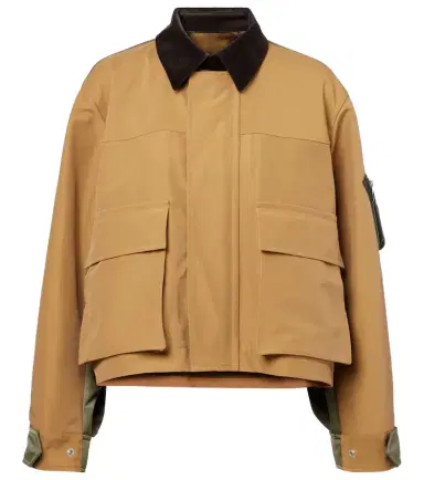 Sacai Cotton-blend twill blouson | Thumbnail 1
