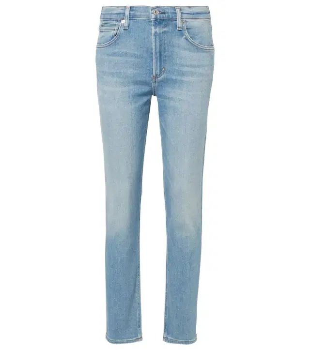 Isola mid-rise slim jeans