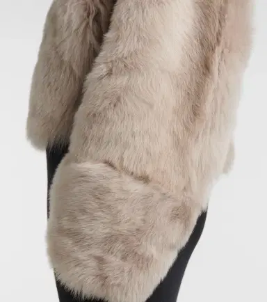 Nour Hammour Dianne shearling jacket | Thumbnail 6