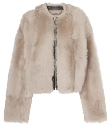 Nour Hammour Dianne shearling jacket | Thumbnail 1