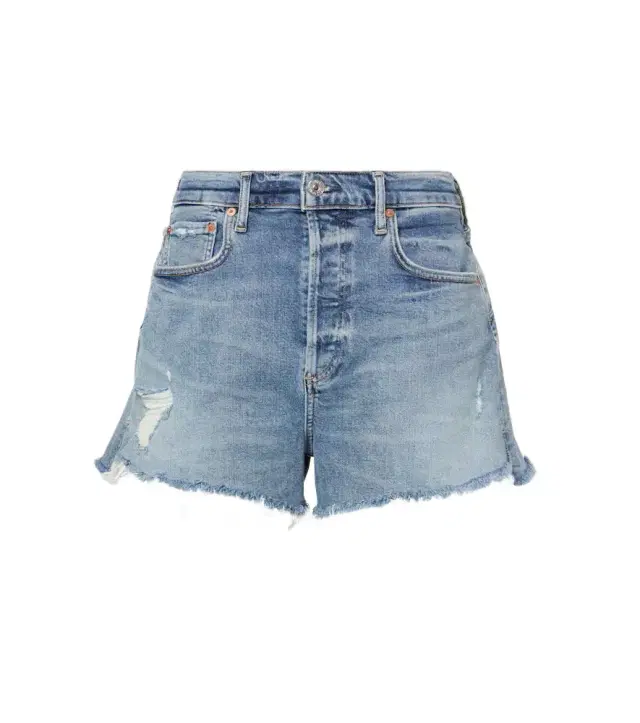 Marlow distressed denim shorts