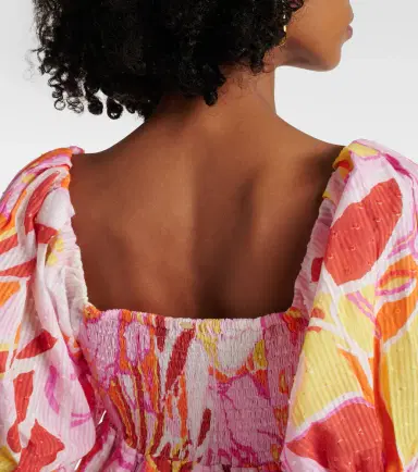 Poupette St Barth Catalina printed cotton minidress | Thumbnail 5