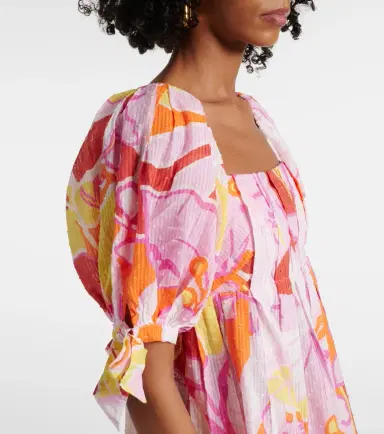 Poupette St Barth Catalina printed cotton minidress | Thumbnail 7