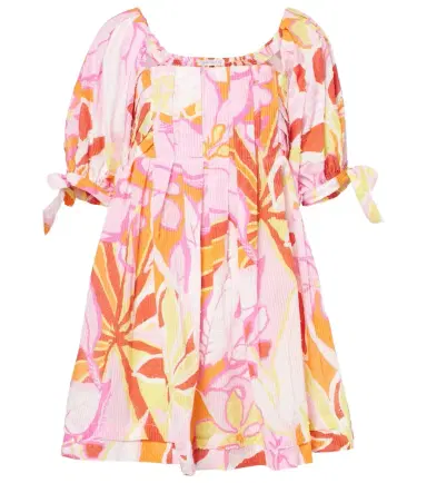 Poupette St Barth Catalina printed cotton minidress | Thumbnail 1