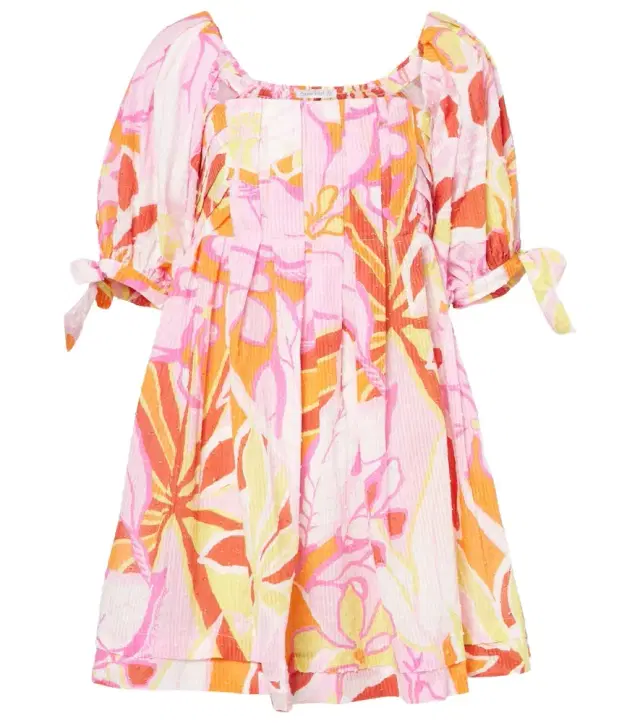 Poupette St Barth Catalina printed cotton minidress
