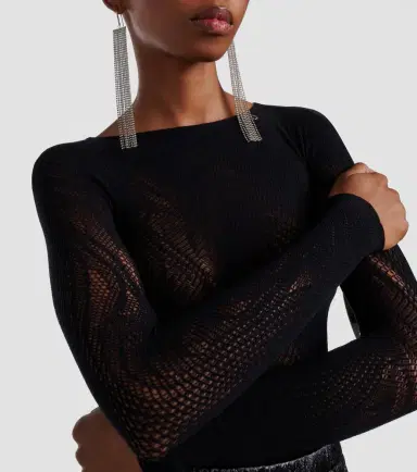 Wolford Sheer mesh catsuit | Thumbnail 4