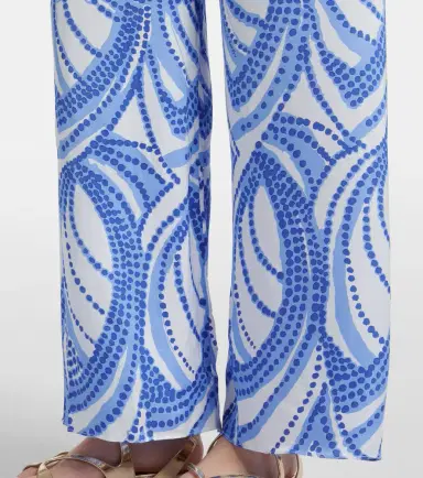 Poupette St Barth Cecile printed wide-leg pants | Thumbnail 4