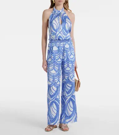 Poupette St Barth Cecile printed wide-leg pants | Thumbnail 5