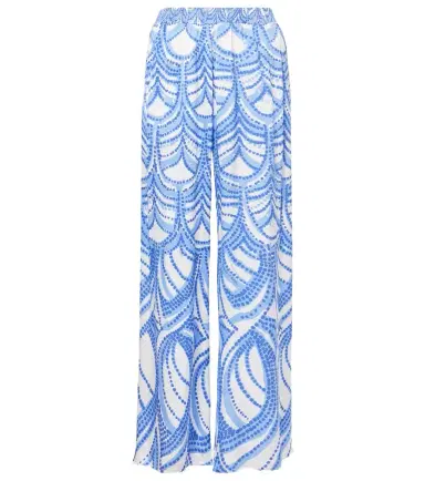 Poupette St Barth Cecile printed wide-leg pants | Thumbnail 1