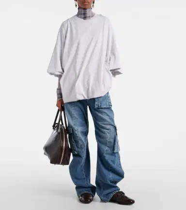 Acne Studios Cotton jersey top | Thumbnail 7