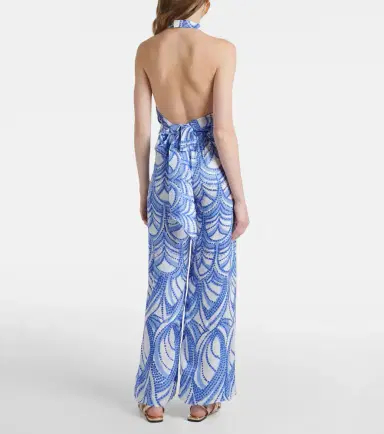 Poupette St Barth Clea printed top | Thumbnail 4