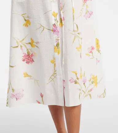 Erdem Floral cotton seersucker shirt dress | Thumbnail 3 Erdem Floral cotton seersucker shirt dress | Thumbnail 3