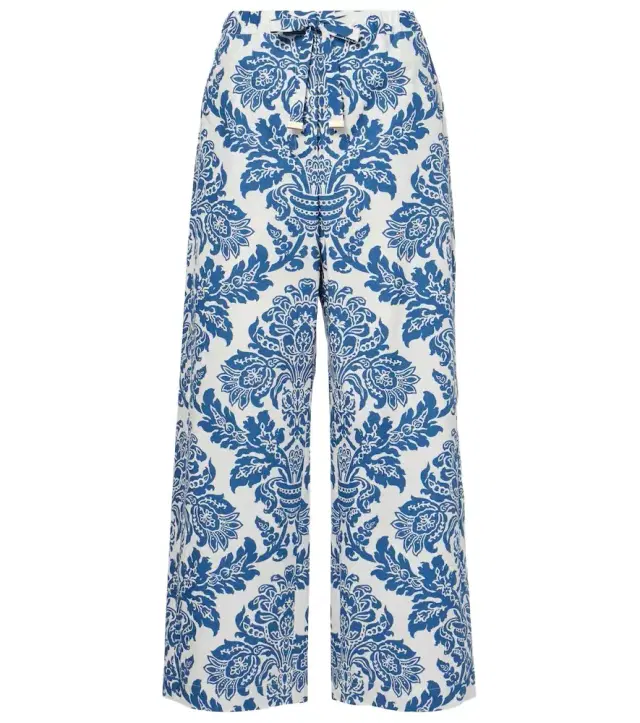 'S Max Mara Merano cotton wide-leg pants