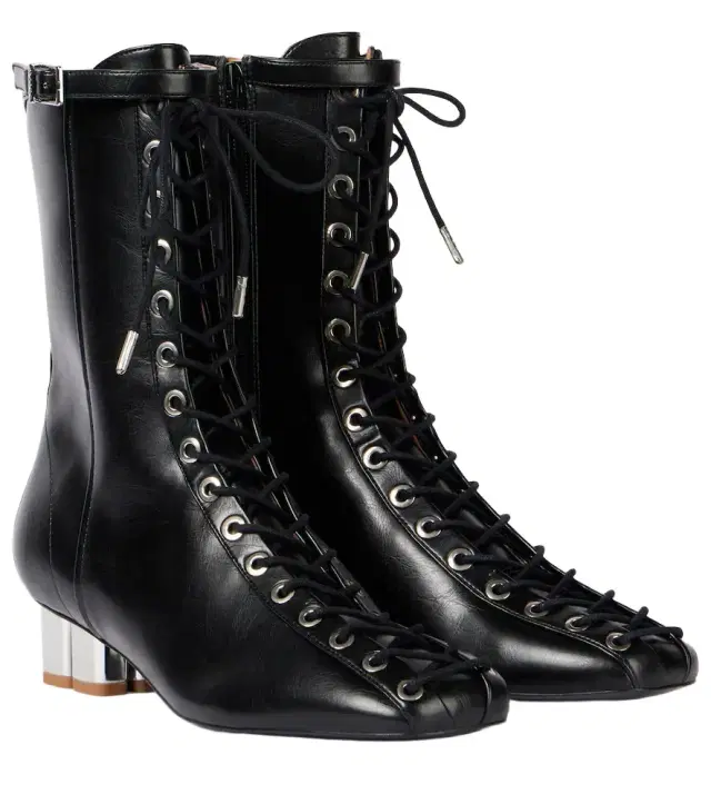Ganni Lace-up boots