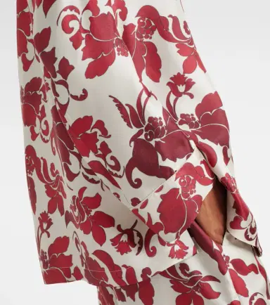 'S Max Mara Alan silk jacquard blazer | Thumbnail 3