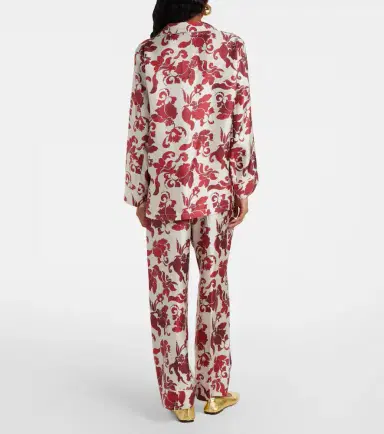 'S Max Mara Alan silk jacquard blazer | Thumbnail 4