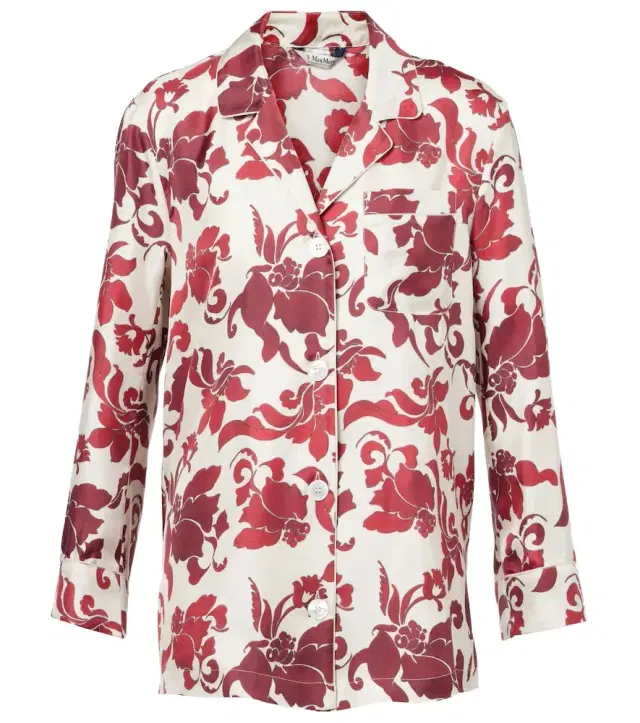 'S Max Mara Alan silk jacquard blazer