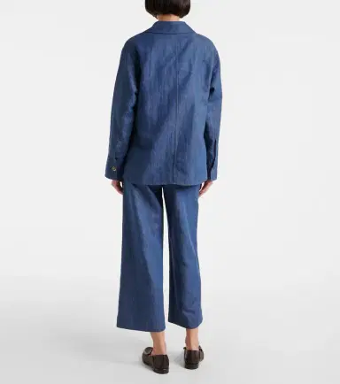 'S Max Mara 'S Max Mara Ginny cotton and linen twill jacket | Thumbnail 3 'S Max Mara 'S Max Mara Ginny cotton and linen twill jacket | Thumbnail 3