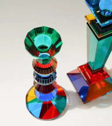 Les-Ottomans Crystal candle holder | Thumbnail 2