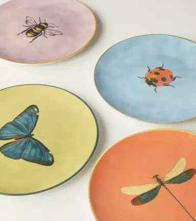 LES OTTOMANS Insetti Butterfly plate | Thumbnail 2