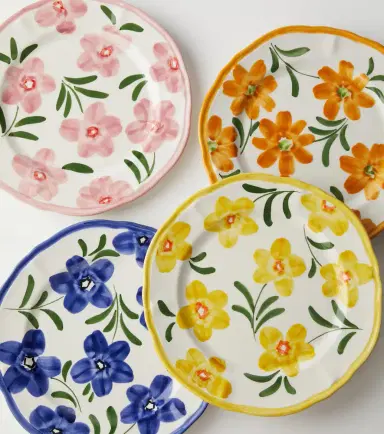 LES OTTOMANS Floral plate | Thumbnail 2