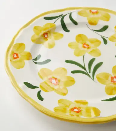 LES OTTOMANS Floral plate | Thumbnail 3