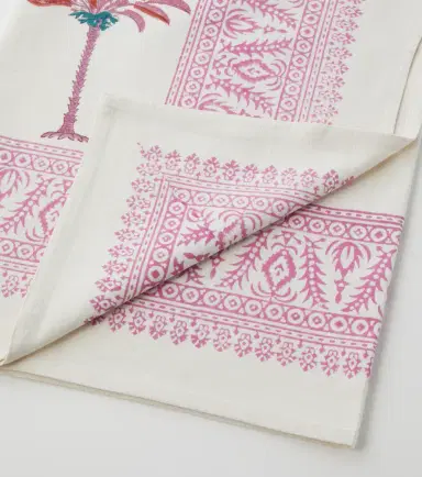 LES OTTOMANS Printed cotton tablecloth | Thumbnail 3