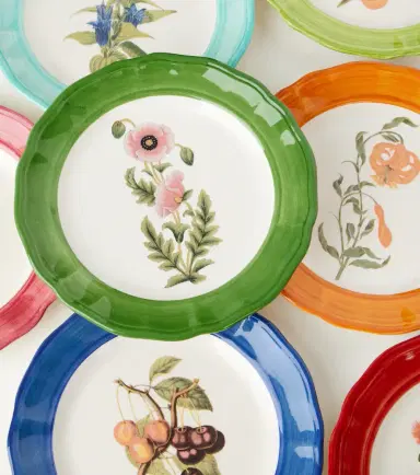 LES OTTOMANS A Garden For The Sultan set of 4 dessert plates | Thumbnail 2 LES OTTOMANS A Garden For The Sultan set of 4 dessert plates | Thumbnail 2