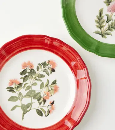 LES OTTOMANS A Garden For The Sultan set of 4 dessert plates | Thumbnail 3 LES OTTOMANS A Garden For The Sultan set of 4 dessert plates | Thumbnail 3