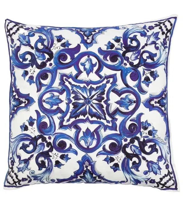 Dolce & Gabbana Casa Medium printed canvas cushion