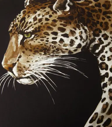Dolce & Gabbana Casa Leopardo Medium canvas cushion | Thumbnail 2