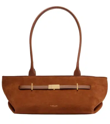 DeMellier New York suede shoulder bag | Thumbnail 1 DeMellier New York suede shoulder bag | Thumbnail 1