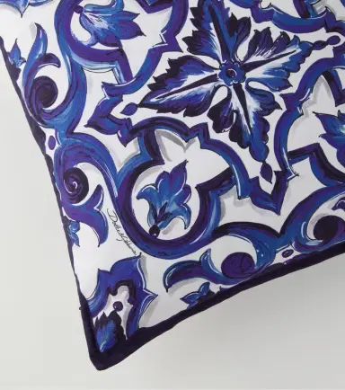 Dolce & Gabbana Casa Small printed canvas cushion | Thumbnail 3