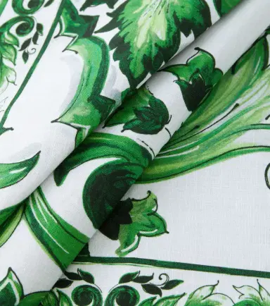 Dolce & Gabbana Casa Majolica linen placemat and napkin set | Thumbnail 2