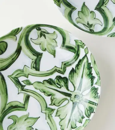 Dolce & Gabbana Casa Majolica set of 2 porcelain soup plates | Thumbnail 2